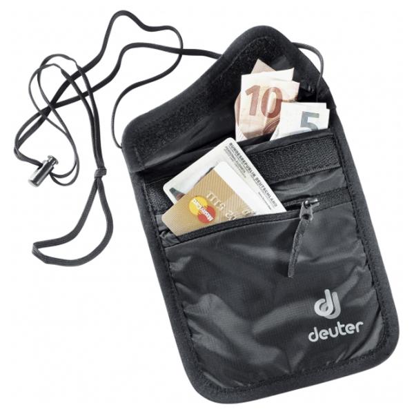 Portmoneu Unisex Deuter Security Wallet II Poliester / Black photo 1 Portmoneu Unisex Deuter Security Wallet II Poliester / Black photo 1