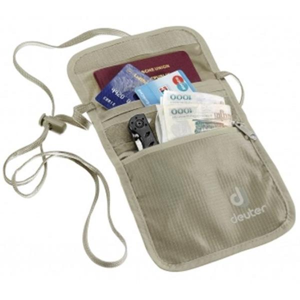 Portmoneu Unisex Deuter Security Wallet II Poliester / Sand photo 2 Portmoneu Unisex Deuter Security Wallet II Poliester / Sand photo 2