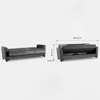 Диван Fabulous Cinar 44-103 (5742034) Ткань / Бирюзовый photo 5