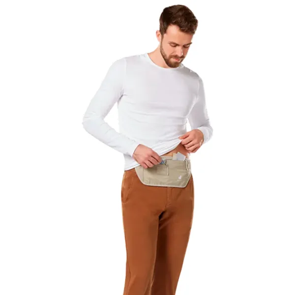 Geanta de talie Deuter Security Money Belt II / Gray Sand / photo 4