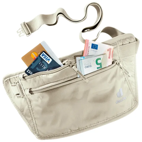 Geanta de talie Deuter Security Money Belt II / Gray Sand / photo 5