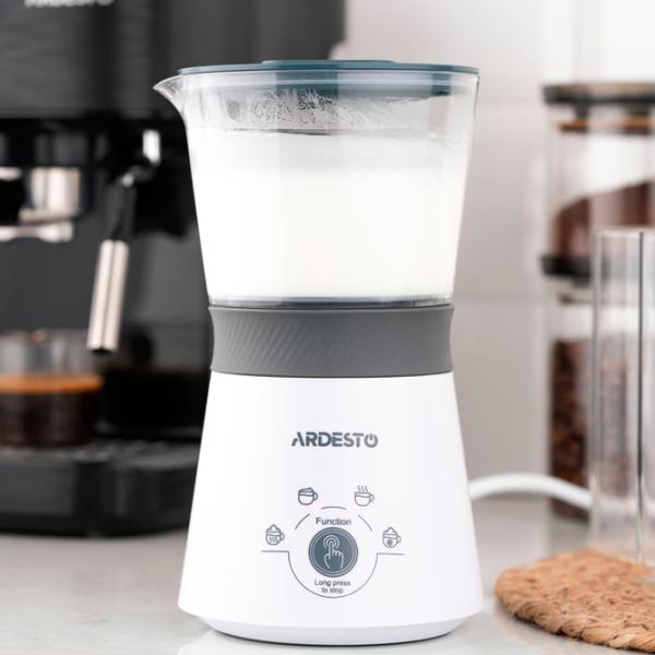 Aparat pentru spumare lapte Ardesto MBC-Y300W Plastic photo 5