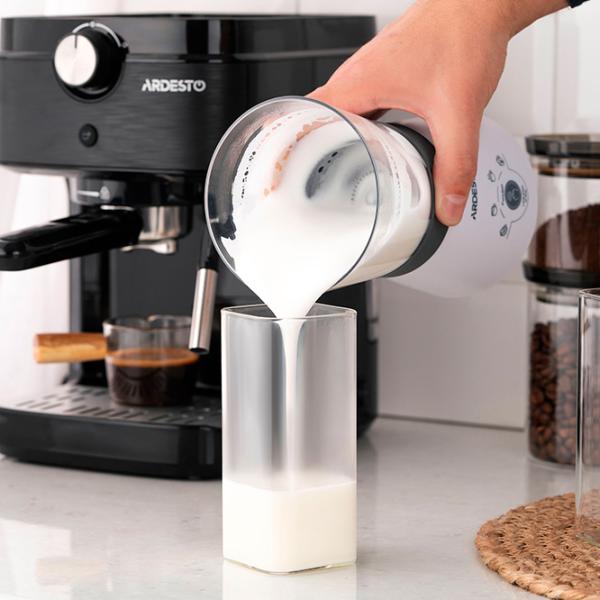 Aparat pentru spumare lapte Ardesto MBC-Y300W Plastic photo 6