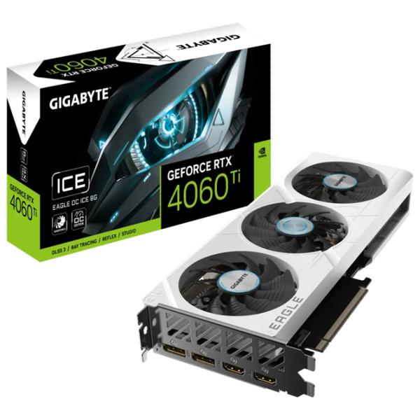 Placă video Gigabyte GeForce RTX 4060 Ti EAGLE OC ICE PCI Express x16 4.0 / 8 GB photo 6