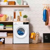 Mașină de spălat cu rezervor de apă Gorenje WNHPI72SCSIR/UA 7 kg / 1200 rpm / White photo 10