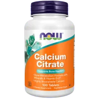 Витамины и минералы Now Foods Calcium Citrate (733739012302) 100