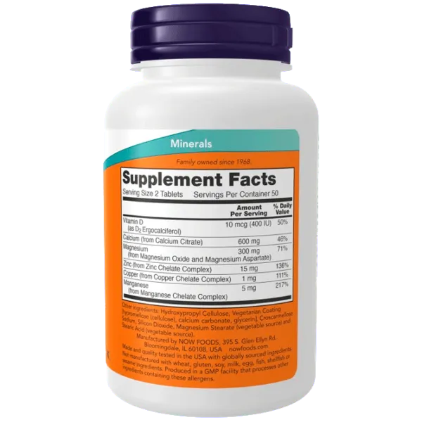 Витамины и минералы Now Foods Calcium Citrate (733739012302) 100 photo 2 Витамины и минералы Now Foods Calcium Citrate (733739012302) 100 photo 2