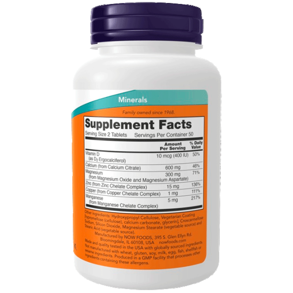 Витамины и минералы Now Foods Calcium Citrate (733739012302) 100 photo 2 Витамины и минералы Now Foods Calcium Citrate (733739012302) 100 photo 2