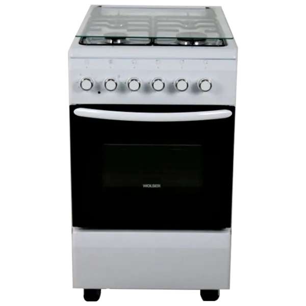Плита Wolser WL-50601 WGE Газовая/ Белый/  photo 1