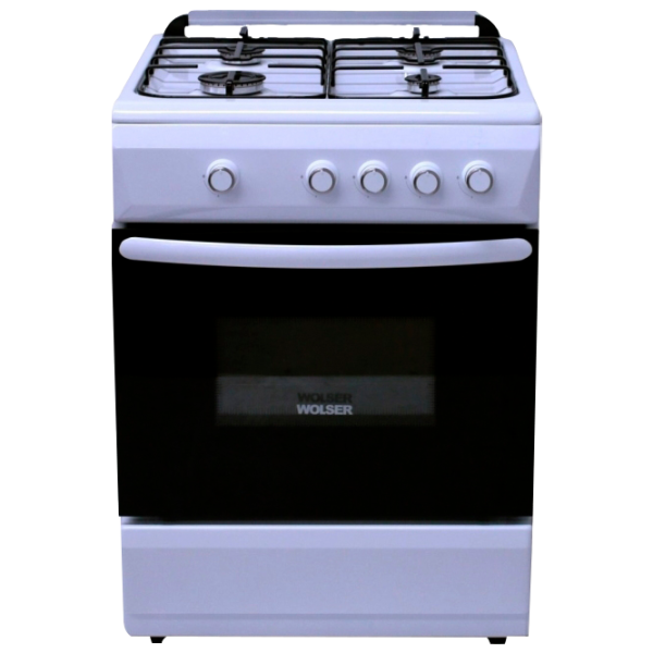 Плита Wolser WL-6060 WGG Газовая/ Белый/  photo 1
