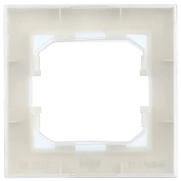 Ramă pentru priză și întrerupătoar IEK BR-M12-44-K36 Silver / 1 photo 2 Ramă pentru priză și întrerupătoar IEK BR-M12-44-K36 Silver / 1 photo 2