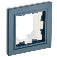 Ramă pentru priză și întrerupătoar IEK BR-M12-44-K35 Marengo / 1