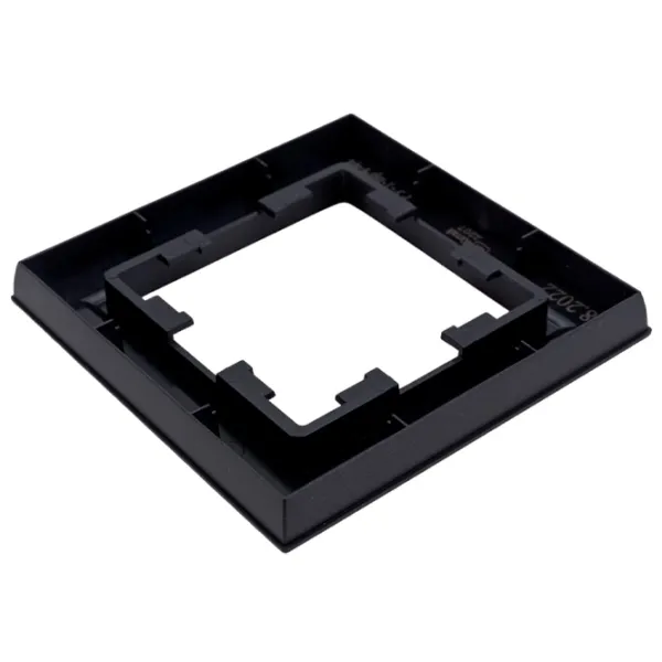 Ramă pentru priză și întrerupătoar IEK BR-M12-44-K02 Black / 1 photo 4 Ramă pentru priză și întrerupătoar IEK BR-M12-44-K02 Black / 1 photo 4