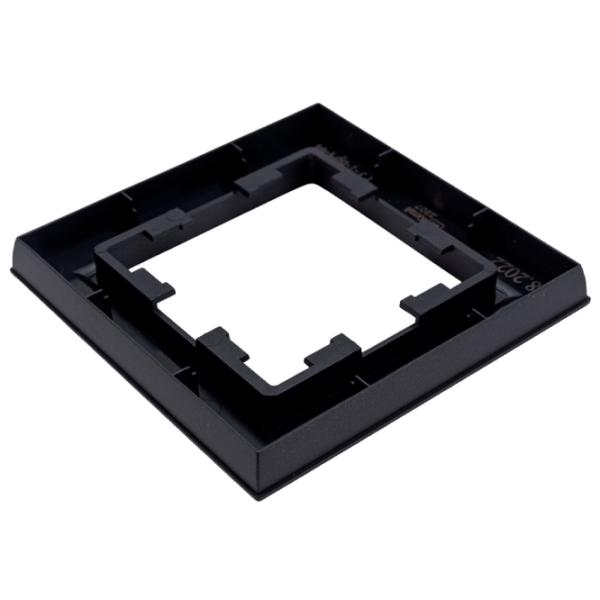Ramă pentru priză și întrerupătoar IEK BR-M12-44-K02 Black / 1 photo 4 Ramă pentru priză și întrerupătoar IEK BR-M12-44-K02 Black / 1 photo 4