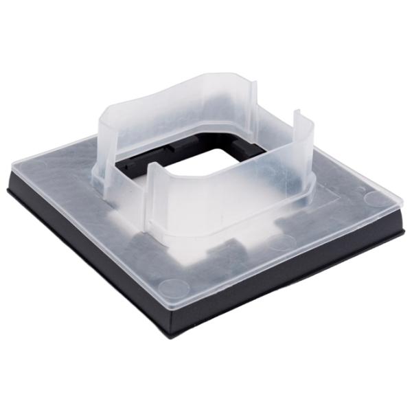 Ramă pentru priză și întrerupătoar IEK BR-M12-44-K02 Black / 1 photo 6 Ramă pentru priză și întrerupătoar IEK BR-M12-44-K02 Black / 1 photo 6