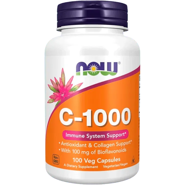 Витамины и минералы Now Foods C-1000 (733739006905) 100 капсул photo 1 Витамины и минералы Now Foods C-1000 (733739006905) 100 капсул photo 1