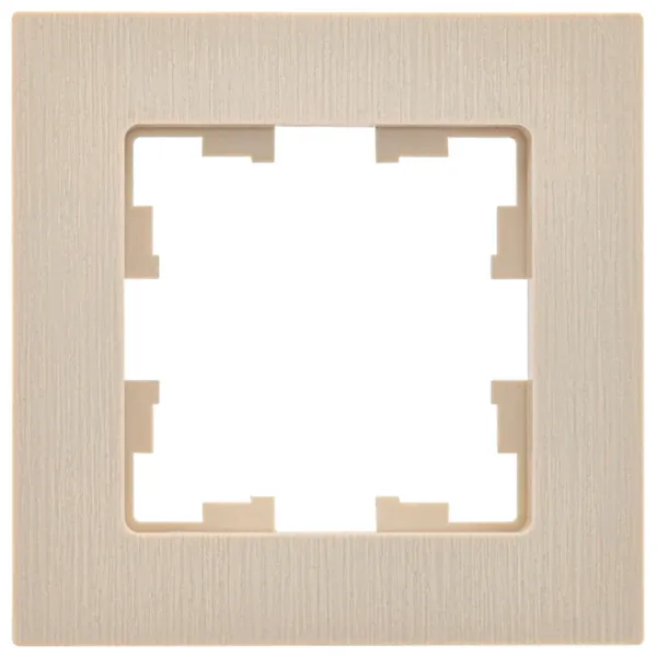 Ramă pentru priză și întrerupătoar IEK BR-M12-51-K10 Beige / 1 photo 1 Ramă pentru priză și întrerupătoar IEK BR-M12-51-K10 Beige / 1 photo 1