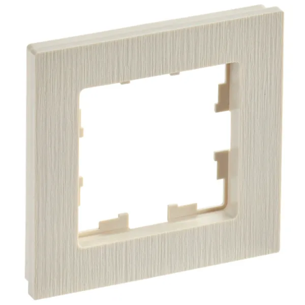 Ramă pentru priză și întrerupătoar IEK BR-M12-51-K10 Beige / 1 photo 4 Ramă pentru priză și întrerupătoar IEK BR-M12-51-K10 Beige / 1 photo 4