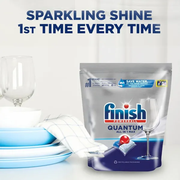 Capsule FINISH Quantum 70 tab comprimate / pentru curățare photo 3