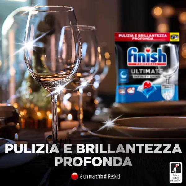 Capsule FINISH ULTIMATE 55 tab capsule / pentru curățare photo 2