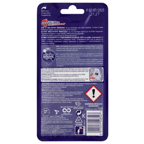 Deodorant FINISH Original 01164874  Gel / pentru eliminarea mirosului photo 4