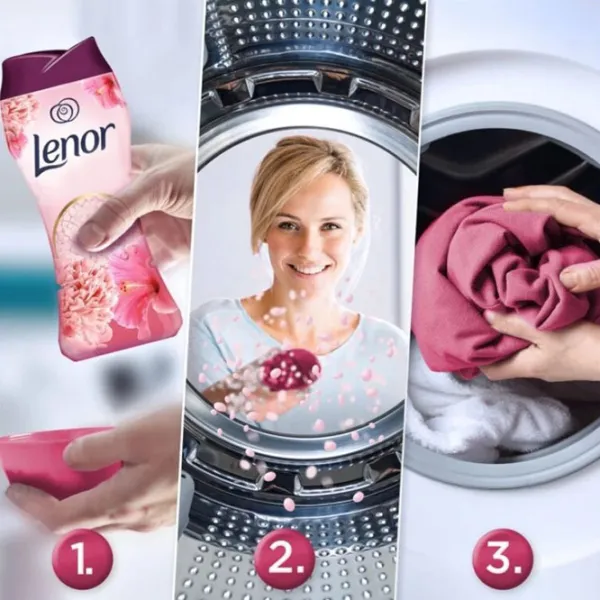 Ароматические шарики Lenor Пионы гранулы / для ароматизации photo 2