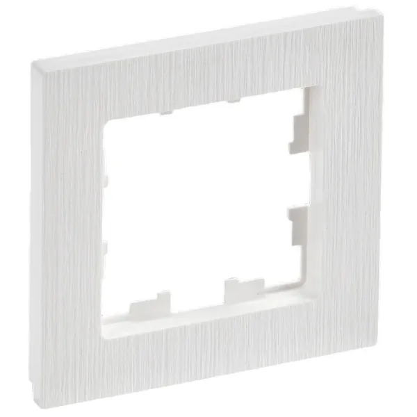 Ramă pentru priză și întrerupătoar IEK BR-M12-51-K01 White / 1 photo 1 Ramă pentru priză și întrerupătoar IEK BR-M12-51-K01 White / 1 photo 1