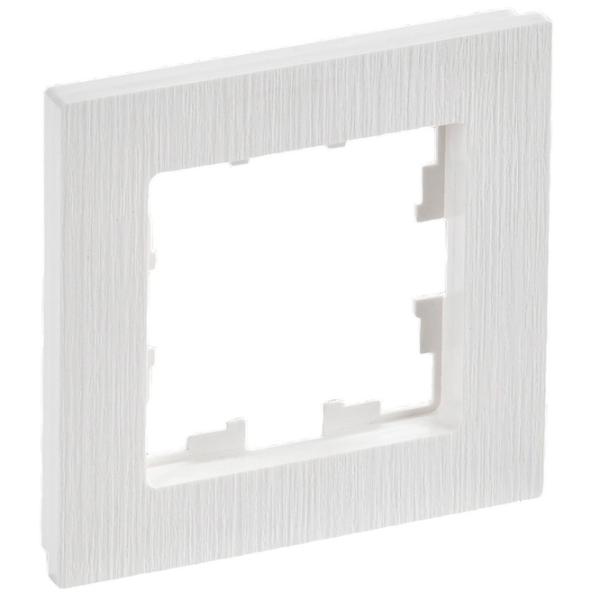 Ramă pentru priză și întrerupătoar IEK BR-M12-51-K01 White / 1 photo 1 Ramă pentru priză și întrerupătoar IEK BR-M12-51-K01 White / 1 photo 1