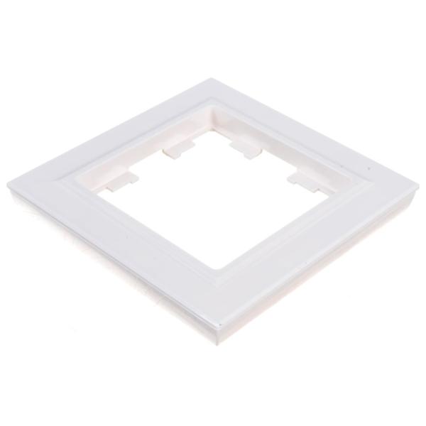 Ramă pentru priză și întrerupătoar IEK BR-M12-K01 White / 1 photo 3