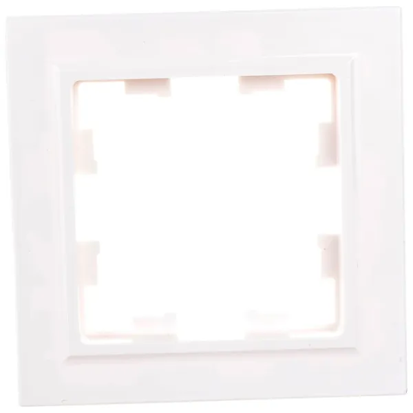 Ramă pentru priză și întrerupătoar IEK BR-M12-K01 White / 1 photo 5