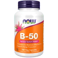 Витамины и минералы Now Foods B-50 (733739004208) 100 капсул