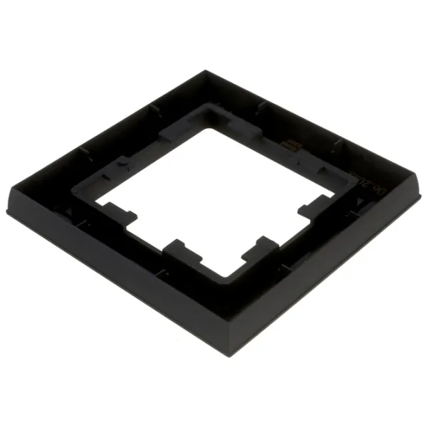 Ramă pentru priză și întrerupătoar IEK BR-M12-K53 Graphite / 1 photo 4