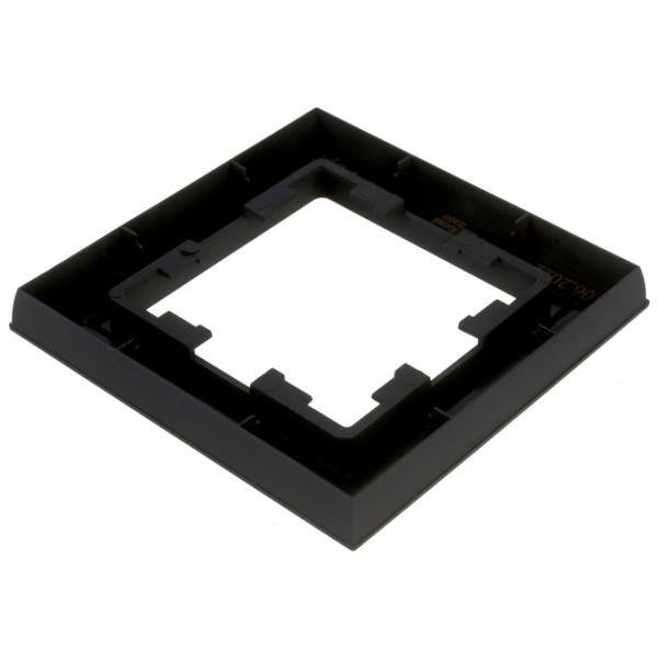 Ramă pentru priză și întrerupătoar IEK BR-M12-K53 Graphite / 1 photo 4