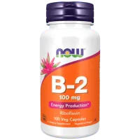 Vitamine și minerale Now Foods B-2 (733739004475) 100 capsule