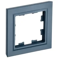 Ramă pentru priză și întrerupătoar IEK BR-M12-K35 Marengo / 1