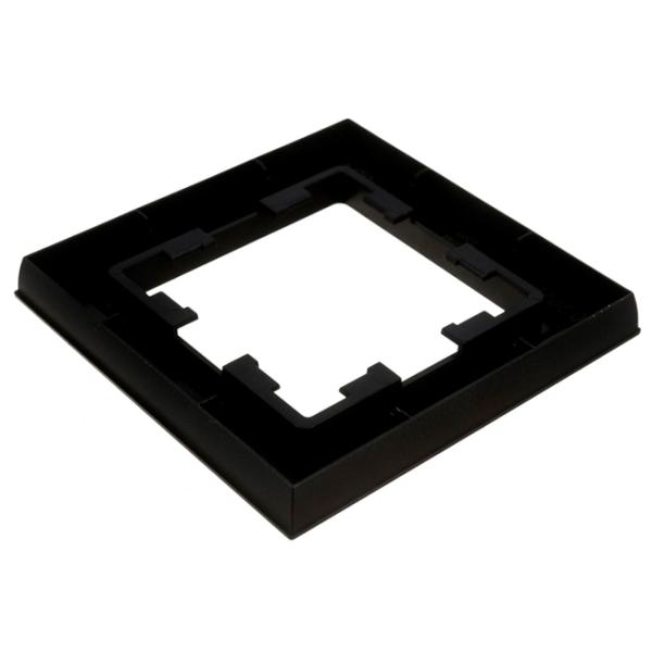 Ramă pentru priză și întrerupătoar IEK BR-M12-K02 Black / 1 photo 4 Ramă pentru priză și întrerupătoar IEK BR-M12-K02 Black / 1 photo 4