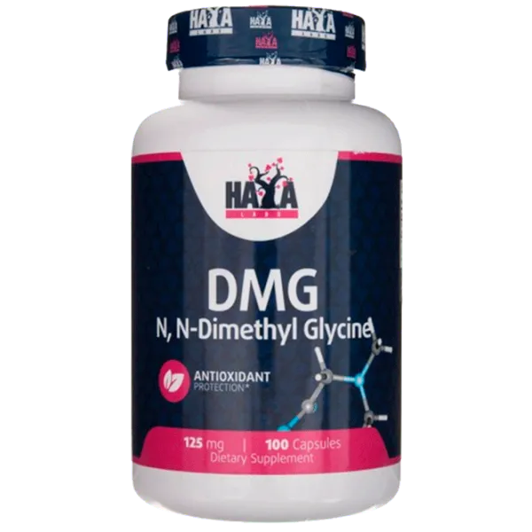 Vitamine și minerale Haya Labs DMG (854822007811) 100 capsule photo 1 Vitamine și minerale Haya Labs DMG (854822007811) 100 capsule photo 1
