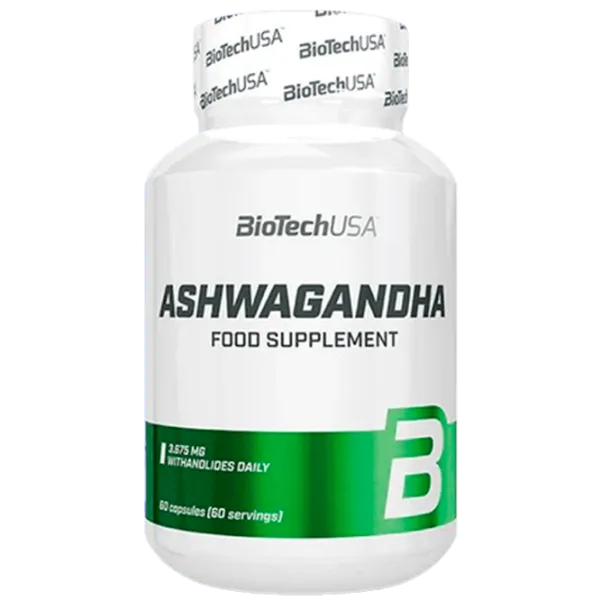 Витамины и минералы BioTechUSA ASHWAGANDHA (5999076236572) 60 photo 1