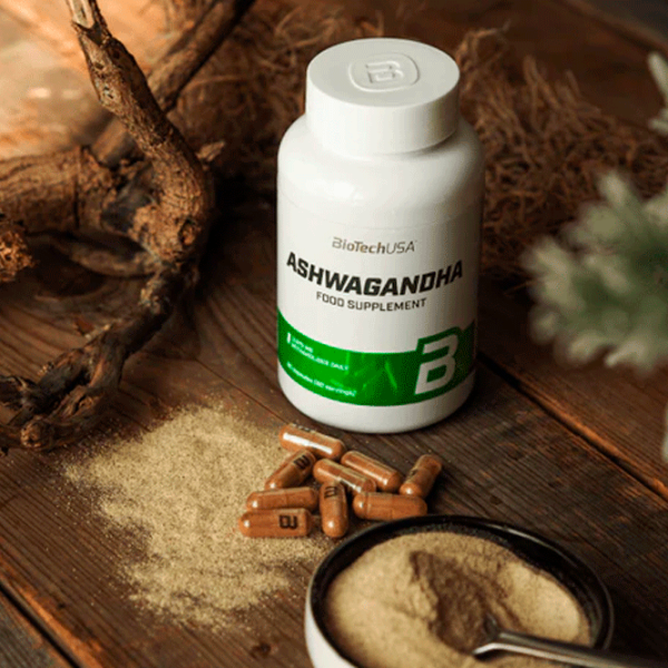 Витамины и минералы BioTechUSA ASHWAGANDHA (5999076236572) 60 photo 2