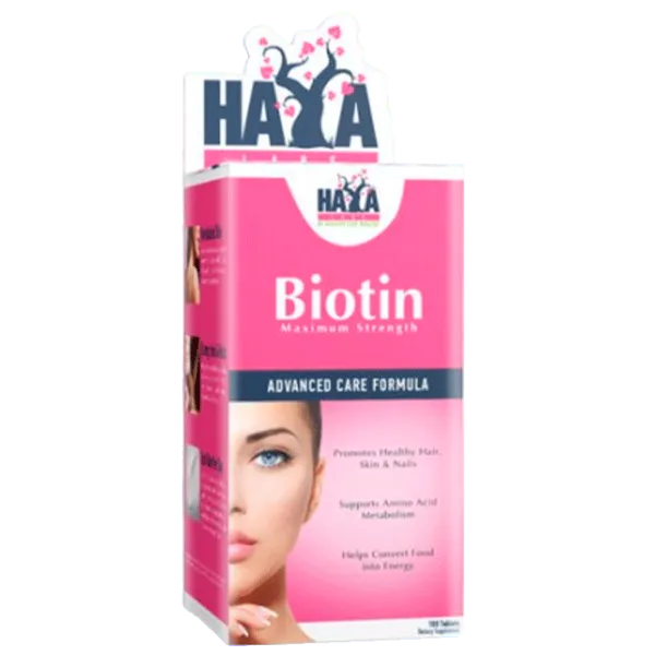 Витамины и минералы Haya Labs BIOTIN (854822007866) 100 photo 1 Витамины и минералы Haya Labs BIOTIN (854822007866) 100 photo 1