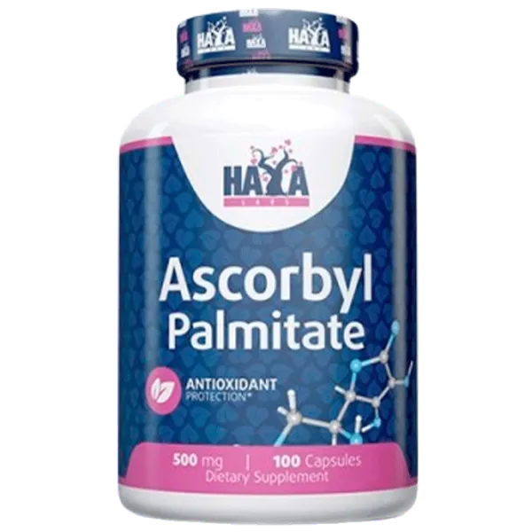 Витамины и минералы Haya Labs Ascorbil Palmitate (854822007798) 100 капсул photo 1 Витамины и минералы Haya Labs Ascorbil Palmitate (854822007798) 100 капсул photo 1