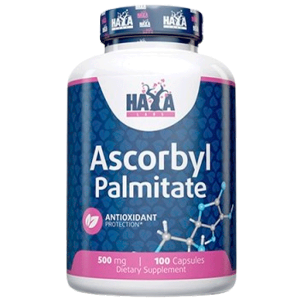 Витамины и минералы Haya Labs Ascorbil Palmitate (854822007798) 100 капсул photo 1 Витамины и минералы Haya Labs Ascorbil Palmitate (854822007798) 100 капсул photo 1