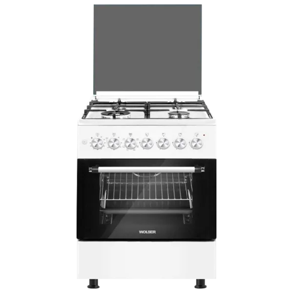 Aragaz Wolser WL-F 60602 TURBO FFD Pe gaz/ Ivory/  photo 1