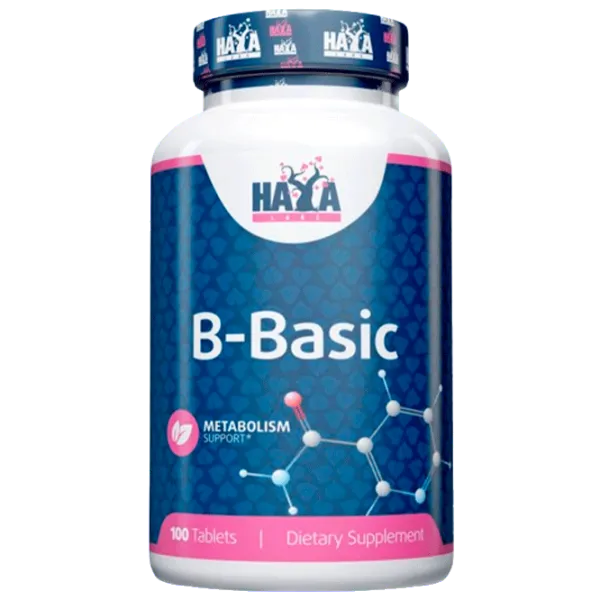 Vitamine și minerale Haya Labs B-Basic (853809007776) 100 photo 1 Vitamine și minerale Haya Labs B-Basic (853809007776) 100 photo 1