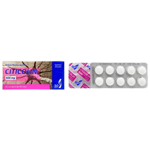 Vitamine și minerale Balkan Pharmaceuticals Citicolin (4840982010255) 30 photo 1 Vitamine și minerale Balkan Pharmaceuticals Citicolin (4840982010255) 30 photo 1