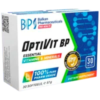 Витамины и минералы Balkan Pharmaceuticals OptiVit Essential (4840982011269) 30 капсул