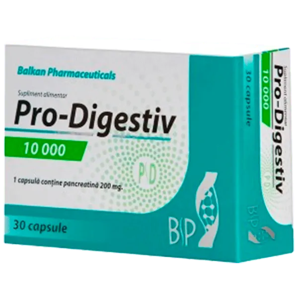 Vitamine și minerale Balkan Pharmaceuticals Pro-digestiv (4840982010873) 30 capsule photo 1 Vitamine și minerale Balkan Pharmaceuticals Pro-digestiv (4840982010873) 30 capsule photo 1