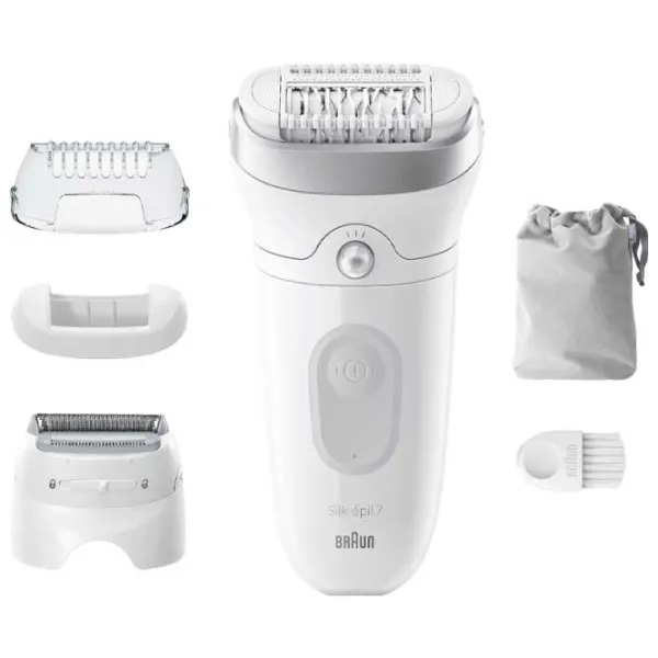 Эпилятор Braun SE7041 Сухая/Влажная / Белый photo 2