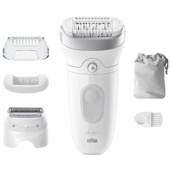 Эпилятор Braun SE7041 Сухая/Влажная / Белый photo 2
