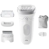Epilator Braun SE7041 Uscată/Umedă / White photo 2
